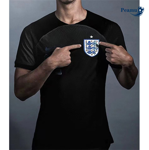 Peamu - Maillot foot Angleterre Noir 2023-2024 Original