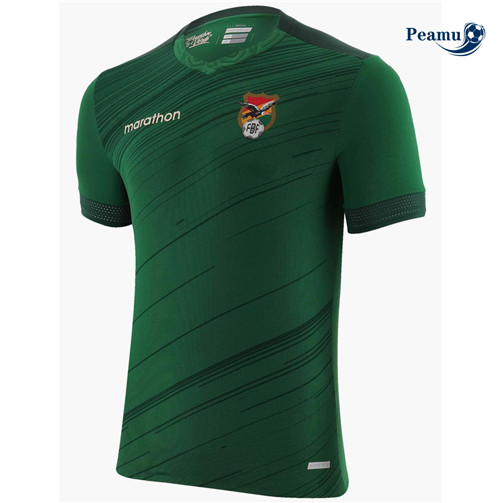 Peamu - Maillot foot Bolivie Domicile Vert 2023-2024 Soldes