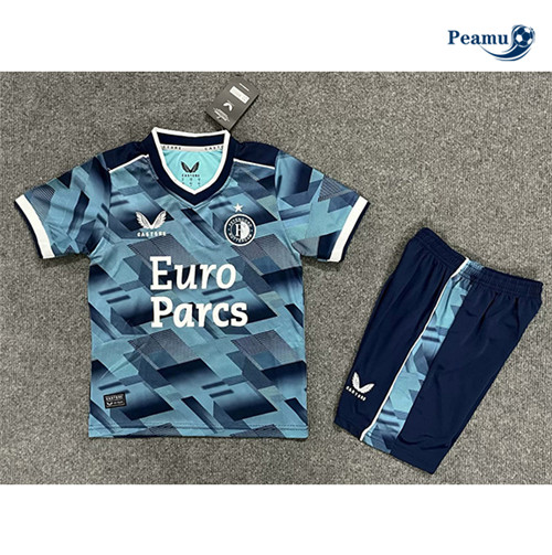 Peamu - Maillot foot Feyenoord Enfant Exterieur 2023-2024 Officiel