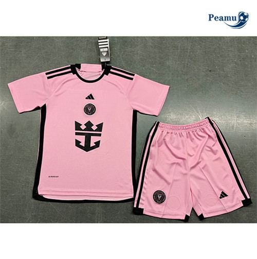 Peamu - Maillot foot Inter Miami Enfant Domicile 2024-2025 grossiste
