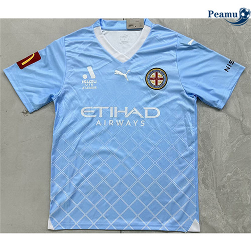 Peamu - Maillot foot Melbourne City Domicile 2023-2024 Officiel