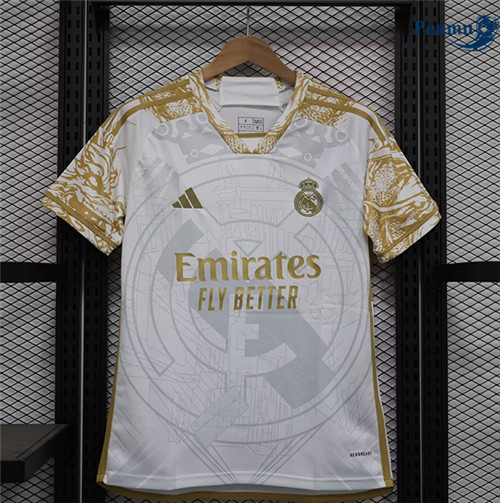 Peamu - Maillot foot Real Madrid gold 2023-2024 prix