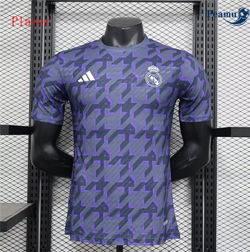 Peamu - Maillot foot Real Madrid Player Version pre-match 2023-2024 personnalisé