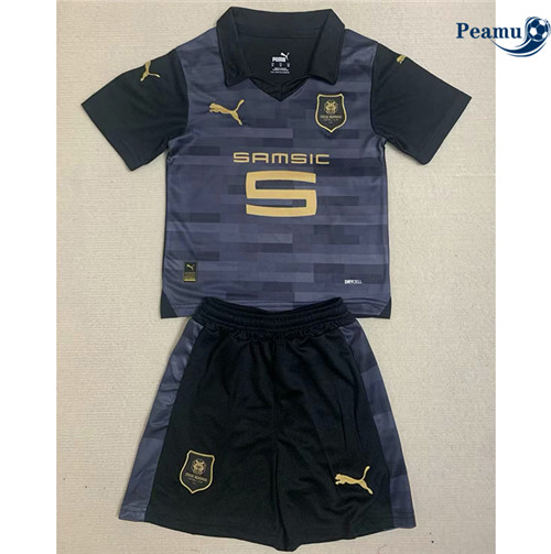 Peamu - Maillot foot Rennes Enfant Third 2023-2024 Soldes