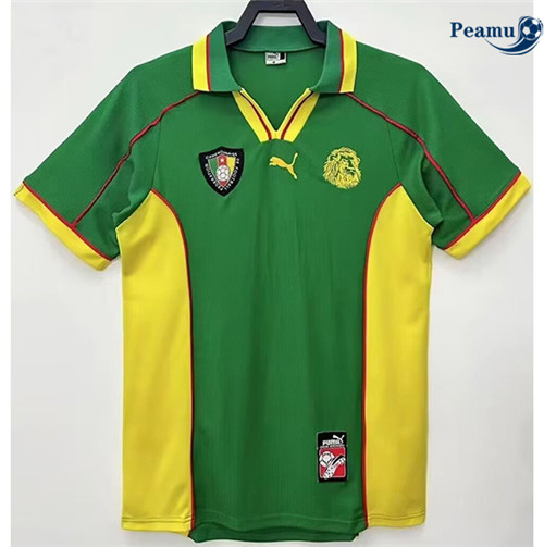 Peamu - Maillot Rétro Cameroun Domicile 1998 Outlet