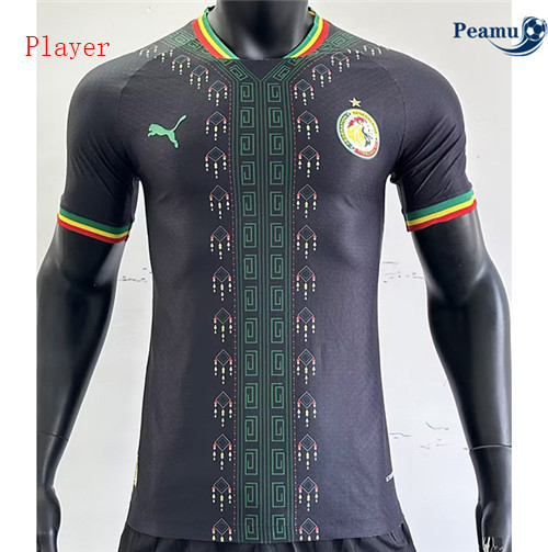 Peamu - Maillot foot Sénégal Player Version Noir 2023-2024 Original