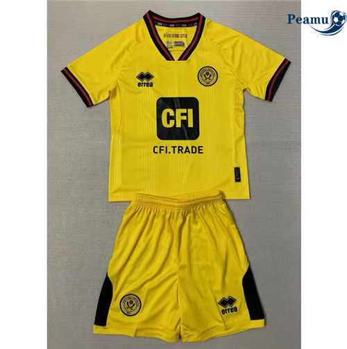 Peamu - Maillot foot Sheffield United Enfant Exterieur 2023-2024 grossiste