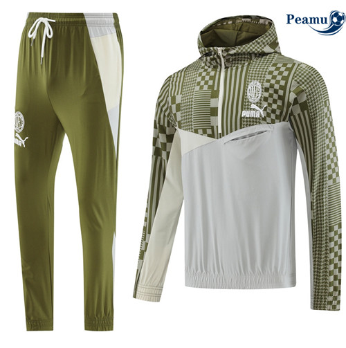 Peamu - Coupe vent AC Milan Blanc 2024-2025 prix