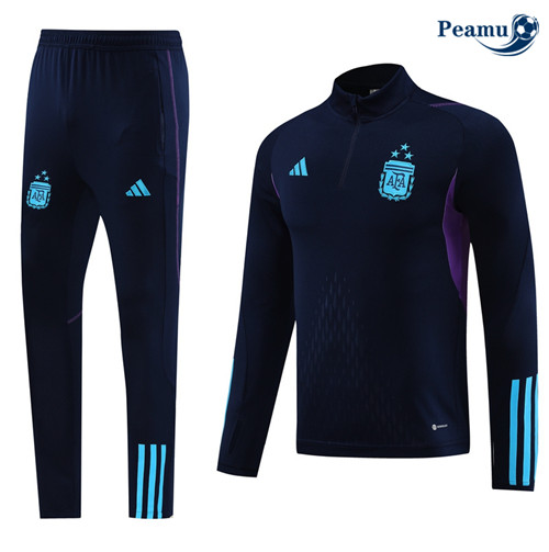 Peamu - Survetement Argentine noir 2024-2025 grossiste