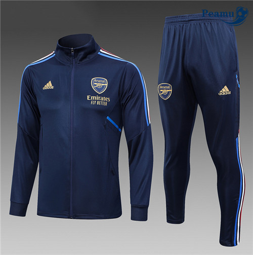 Peamu - Veste Survetement Arsenal Enfant bleu royal 2024-2025 France