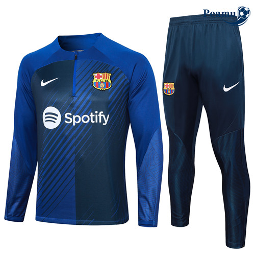 Peamu - Survetement Barcelone bleu 2024-2025 Original