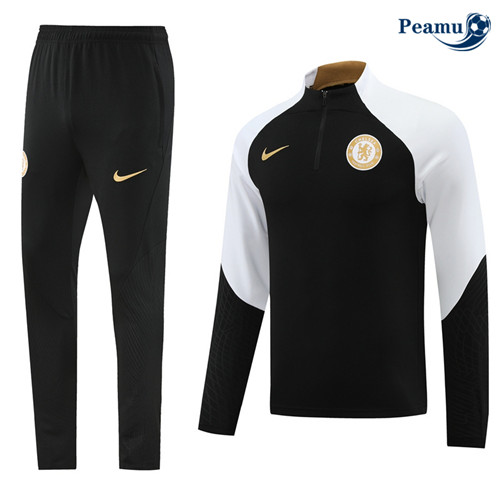 Peamu - Survetement Chelsea noir 2024-2025 France