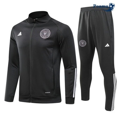 Peamu - Veste Survetement Inter Miami noir 2024-2025 Chinois