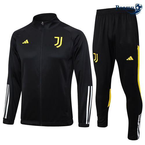 Peamu - Veste Survetement Juventus Enfant noir 2024-2025 France