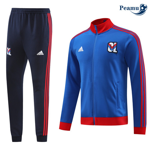 Peamu - Veste Survetement Lyon bleu 2024-2025 Officiel