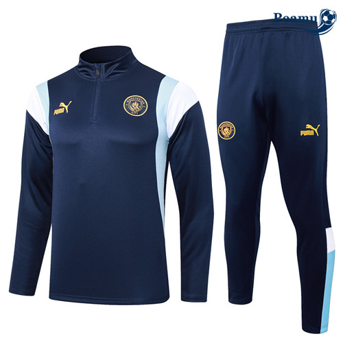 Peamu - Survetement Manchester City bleu royal 2024-2025 Paris