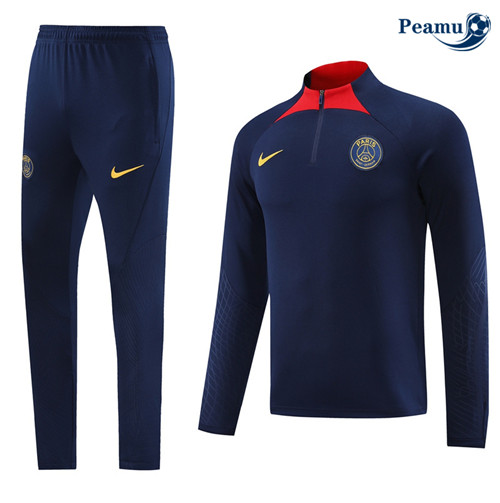 Peamu - Survetement Paris PSG Couleur saphir 2024-2025 personnalisé