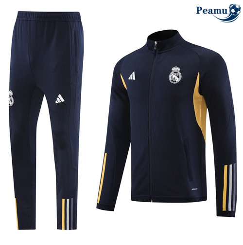 Peamu - Veste Survetement Real Madrid bleu royal 2024-2025 Paris