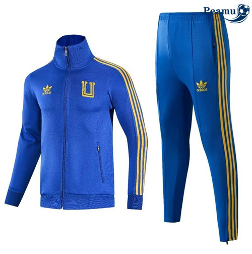 Peamu - Veste Survetement Tigres UANL retro bleu ciel 2024-2025 Paris