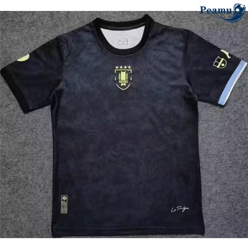 Peamu - Maillot foot Uruguay Noir 2024-2025 Outlet