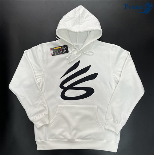 Peamu - Sweat A Capuche Curry Blanc 2024-2025 Officiel