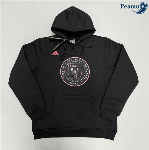 Peamu - Sweat A Capuche Inter Miami noir 2024-2025 Chinois