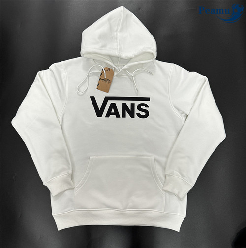 Peamu - Sweat A Capuche Vans Blanc 2024-2025 Original
