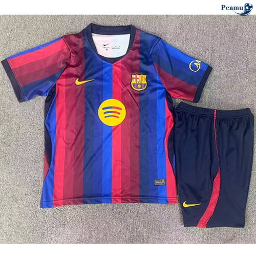 Peamu Maillot foot Barcelona Enfant Domicile 2026-2027