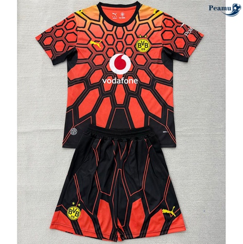 Maillot foot Borussia Dortmund Enfant Gardien De But Orange 2026-2027 Chinois