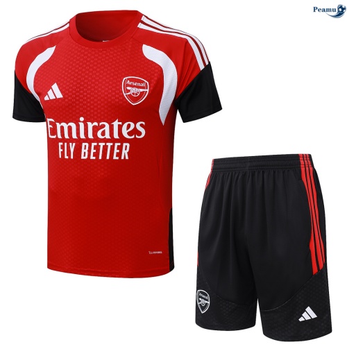 Maillot foot Kit Entrainement Arsenal + Shorts Rouge 2026-2027 Outlet
