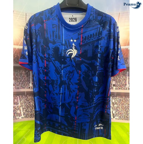 Peamu Maillot foot Francia bleu 2026-2027