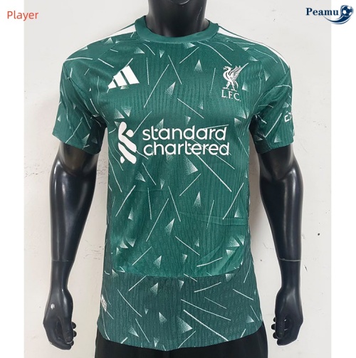 Maillot foot Liverpool Player Gardien De But Vert 2026-2027 Grossiste