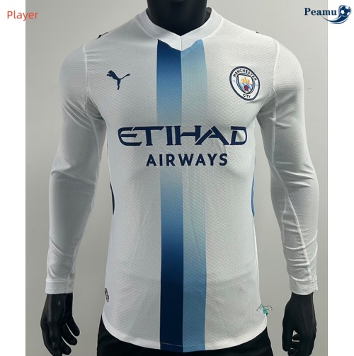 Maillot foot Manchester City Player Exterieur Manche Longue 2026-2027 Original