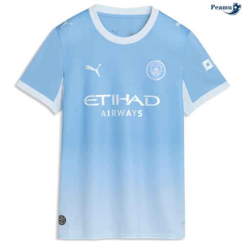 Peamu Maillot foot Manchester City Femme Domicile 2026-2027