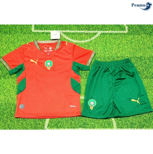 Maillot foot Maroc Enfant Domicile 2026-2027 Discout