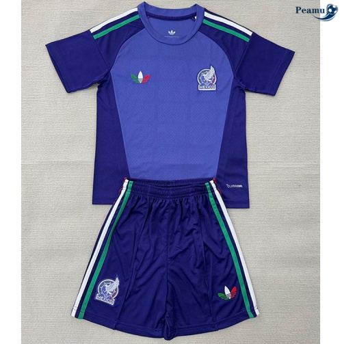 Peamu Maillot foot Mexico Enfant Gardien de but Violet 2026-2027