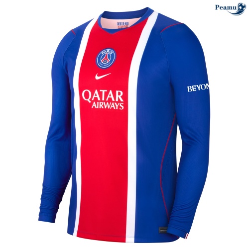 Peamu Maillot foot PSG Domicile Manche Longue 2026-2027