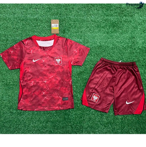 Peamu Maillot foot Polonia Enfant Exterieur 2026-2027