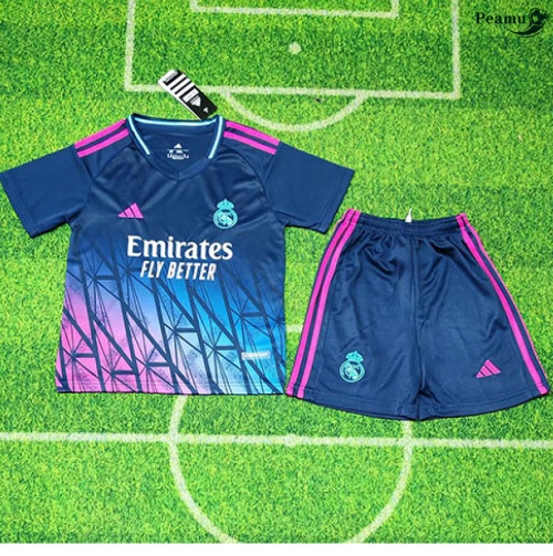 Maillot foot Real Madrid Spécial Enfant Bleu 2026-2027 Grossiste