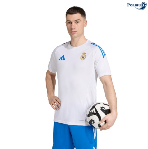 Maillot foot Real Madrid Training Blanc 2026-2027 Officiel