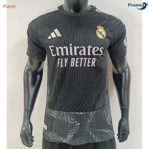 Maillot foot Real Madrid Player Gardien De But Noir 2026-2027 Original