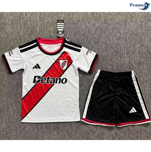 Maillot foot River Plate Enfant Domicile 2026-2027 Original