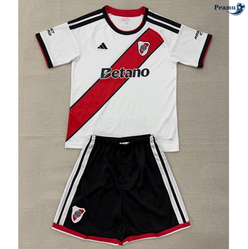 Peamu Maillot foot River Plate Enfant Domicile 2026-2027