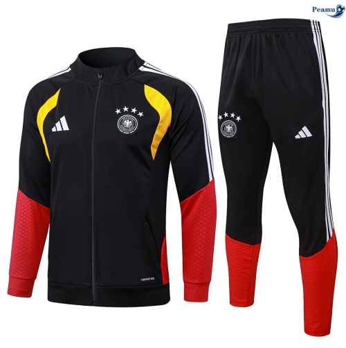 Veste Survetement Allemagne Enfant Noir 2026-2027 Discout