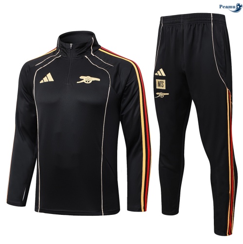 Survetement Arsenal Enfant Noir Retro 2026-2027 Officiel