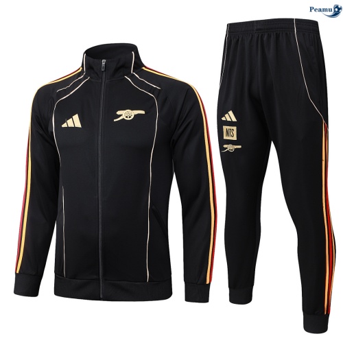 Veste Survetement Arsenal Enfant Noir Retro 2026-2027 Original