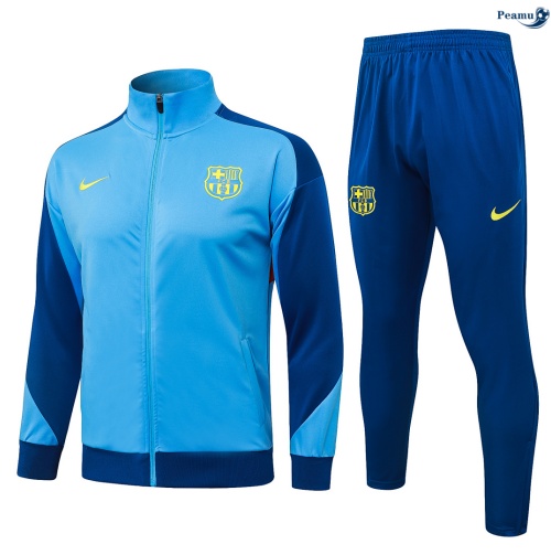 Veste Survetement Barcelone Bleu 2026-2027 Chinois