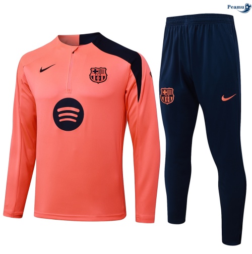Survetement Barcelone Orange 2026-2027 Original