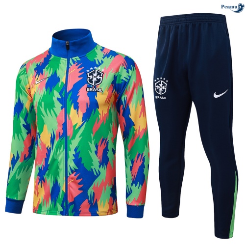 Veste Survetement Brésil Bleu 2026-2027 Prix