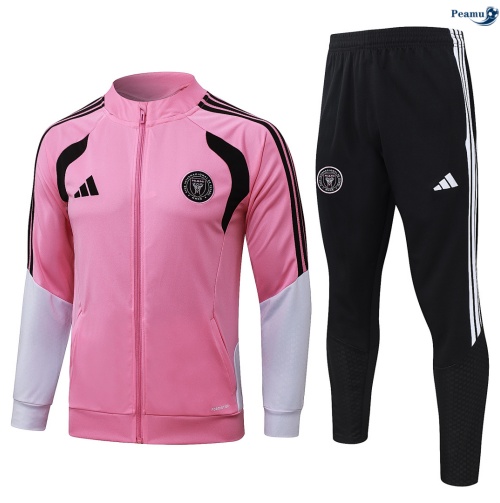 Veste Survetement Inter Miami Enfant Rose 2026-2027 Outlet